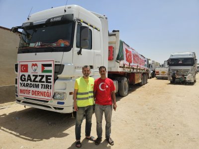 GAZZE YARDIMLARIMIZ DEVAM EDİYOR