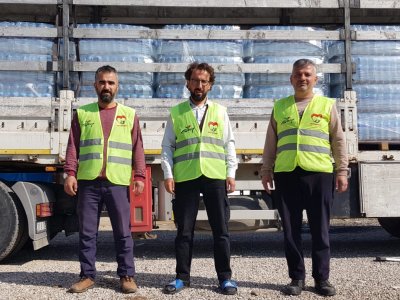 DEPREM BÖLGESİNE SU SEVKİYATIMIZ DEVAM EDİYOR