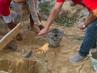 Bangladeş'te Camimizin Temel Atma Töreni'ni Gerçekleştirdik.